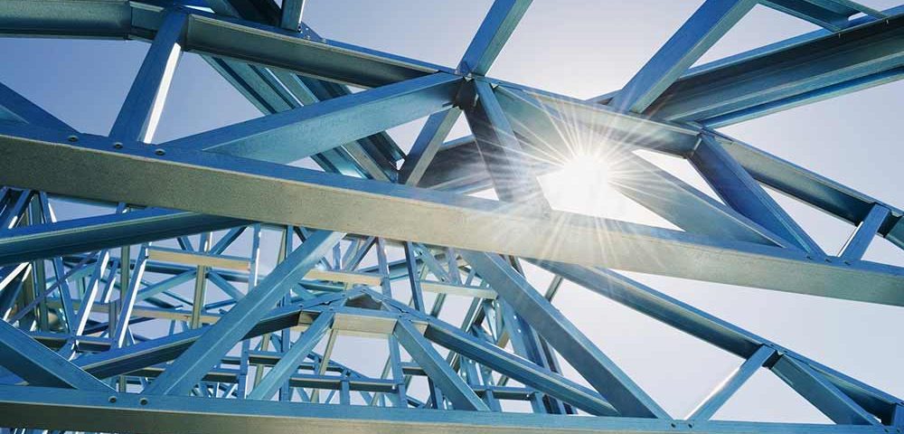 Steel and iron supports for structures
